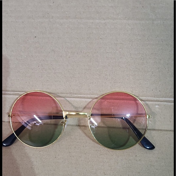 Round Sunglasses Retro 60's Style Circle Tinted Le - Picture 8 of 12